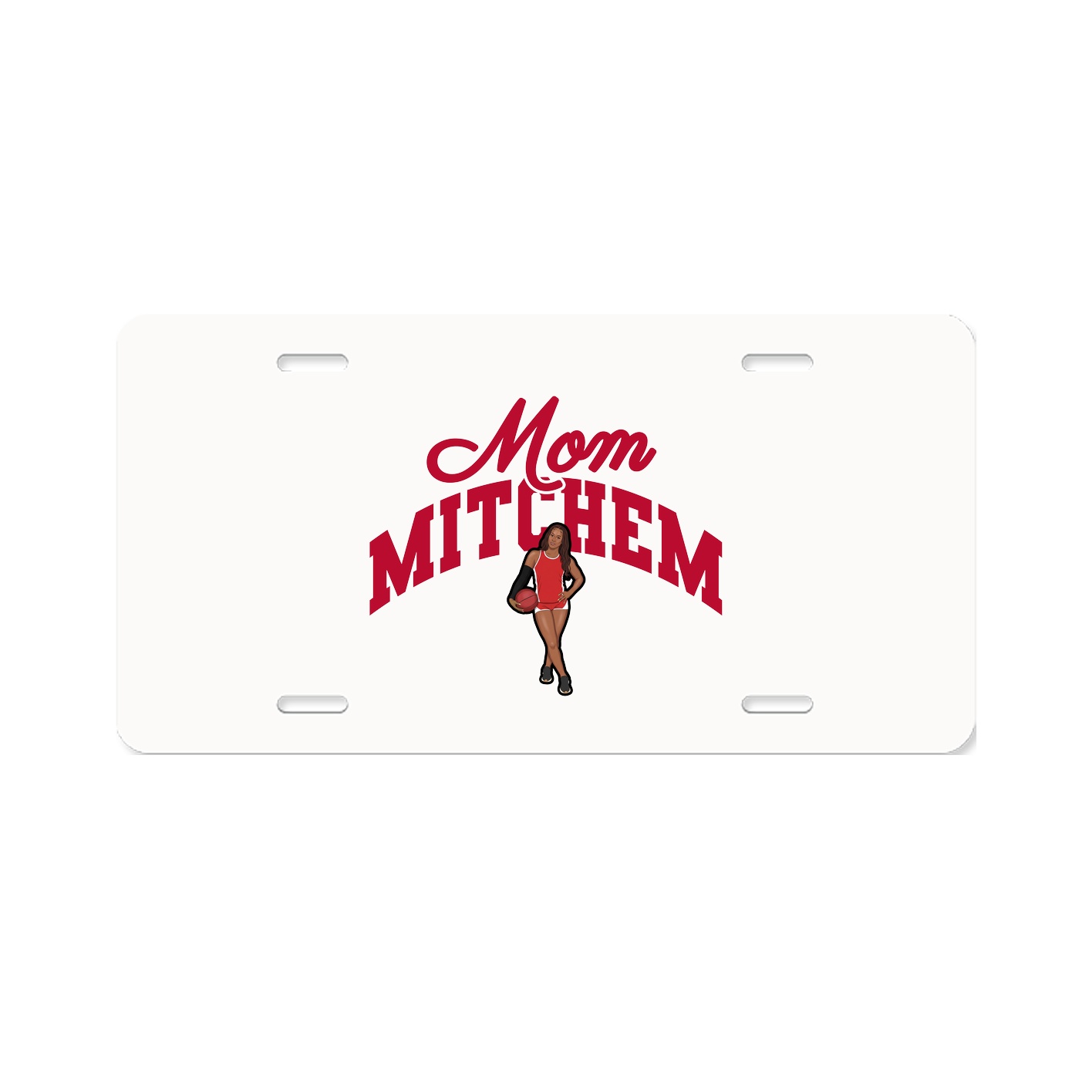 License Plate — Mothers Day Arch in Classic