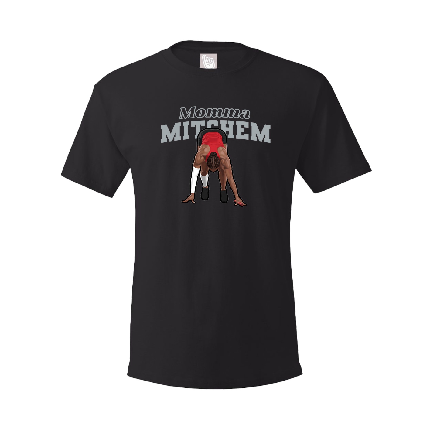 Youth Tee — Mothers Day Block in Black