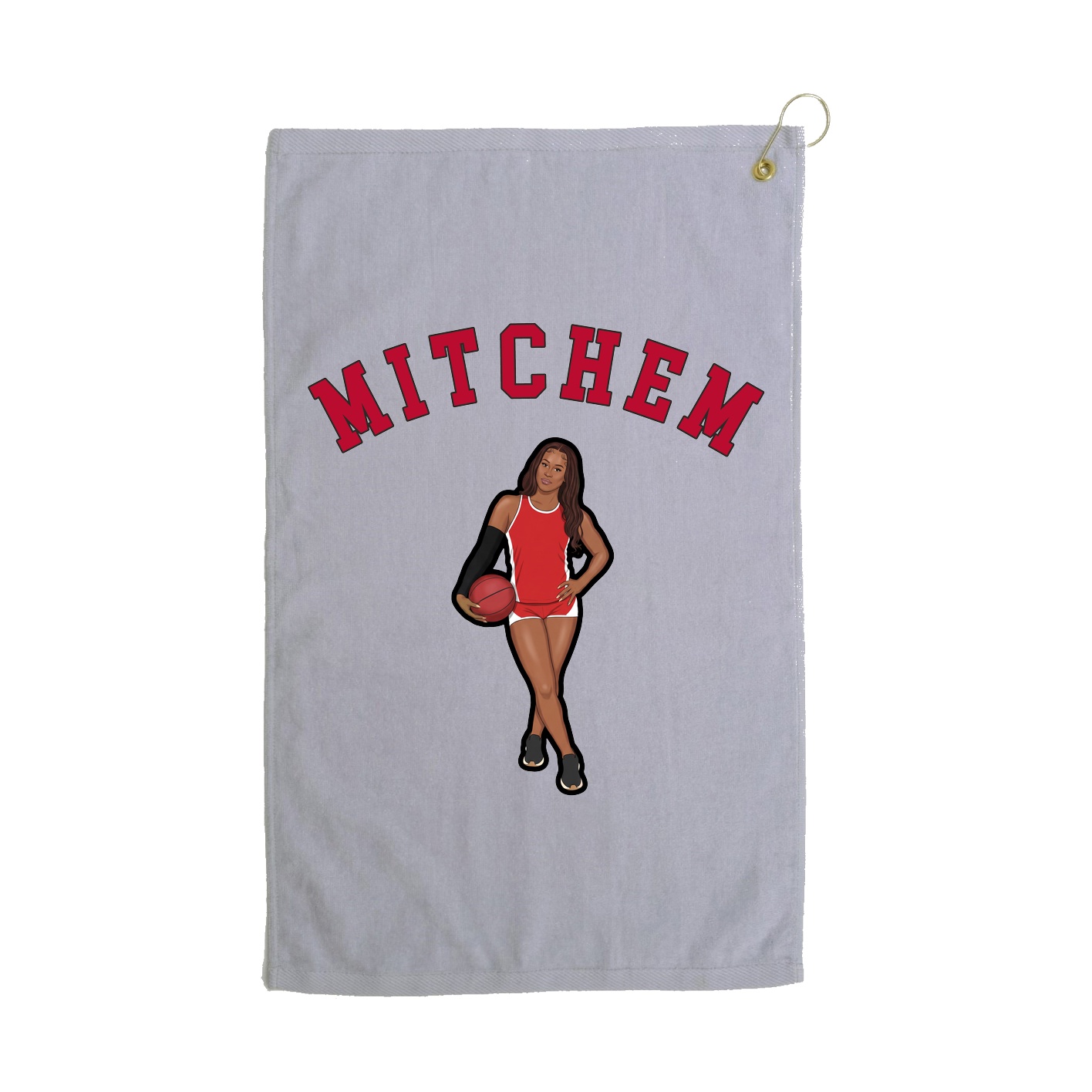 Golf Towel — Shirsey Arch in Grey