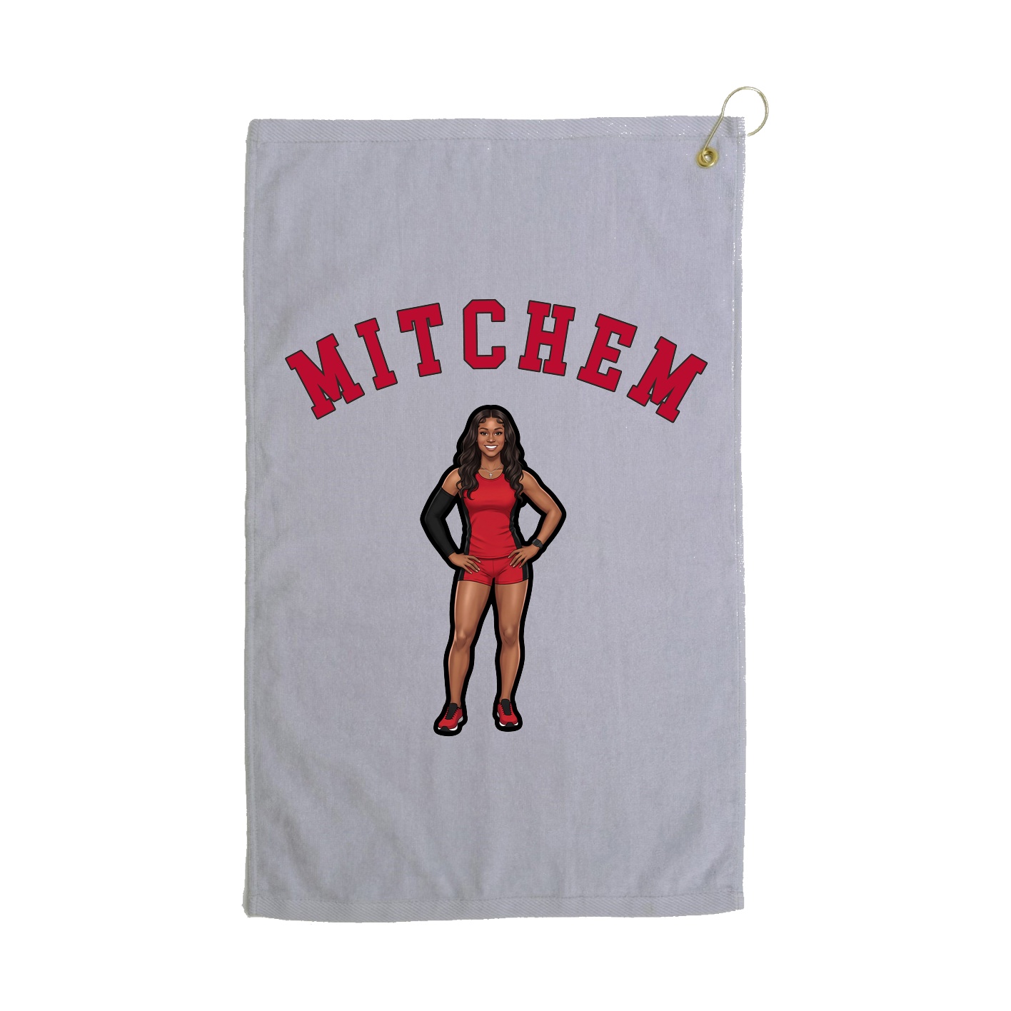 Golf Towel — Shirsey Arch in Grey