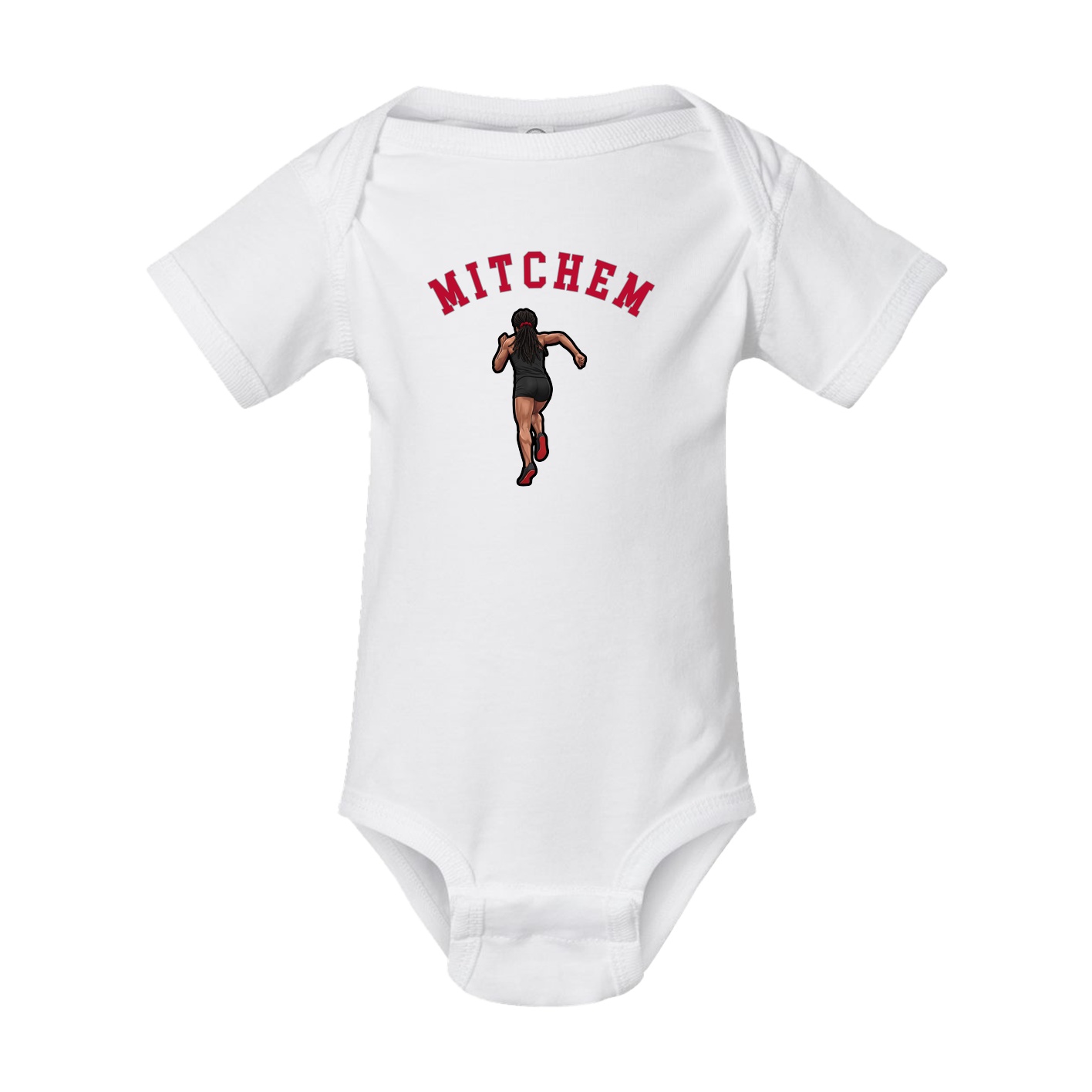 Baby Onesie — Shirsey Arch in White
