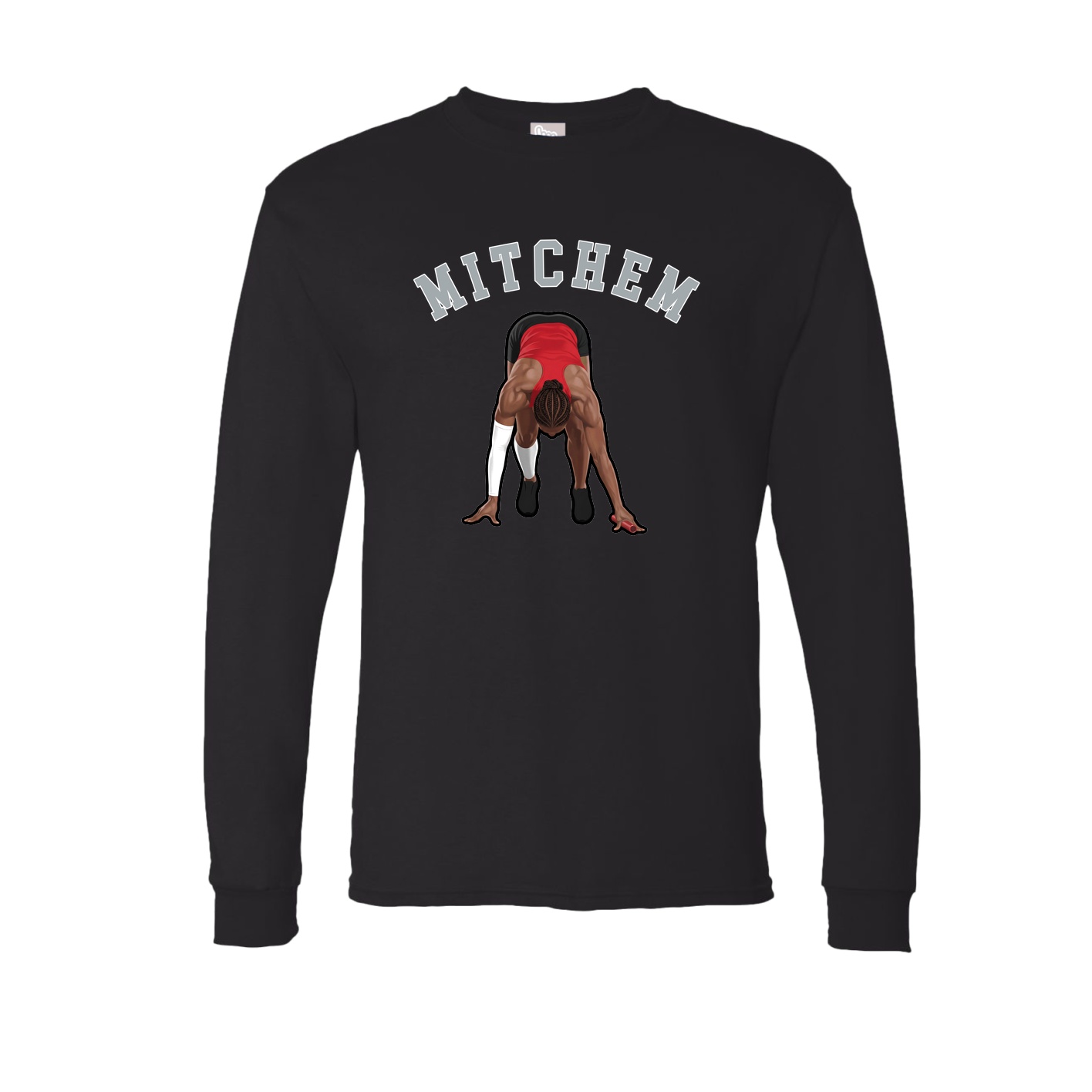 Long Sleeve Tee — Shirsey Arch in Black