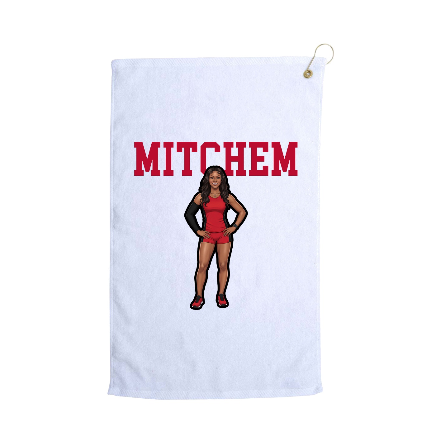 Golf Towel — Shirsey in White