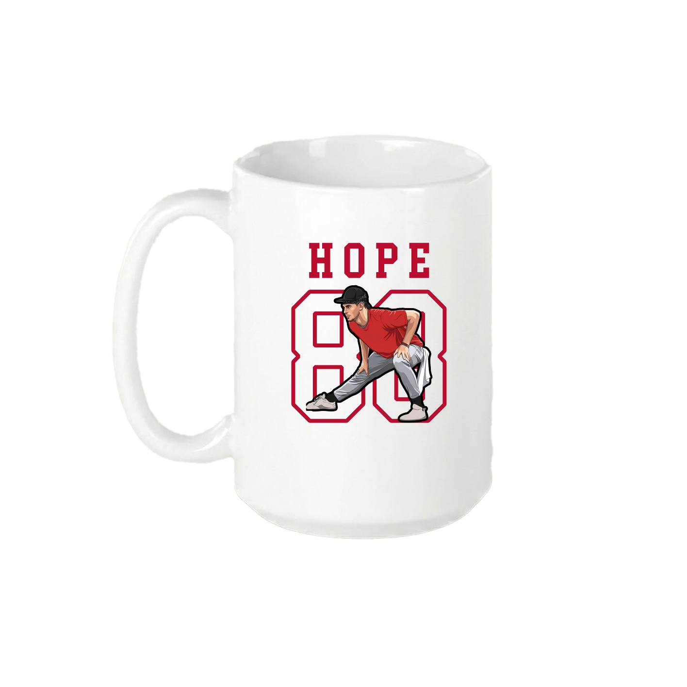 15oz Coffee Mug — Shirsey in White