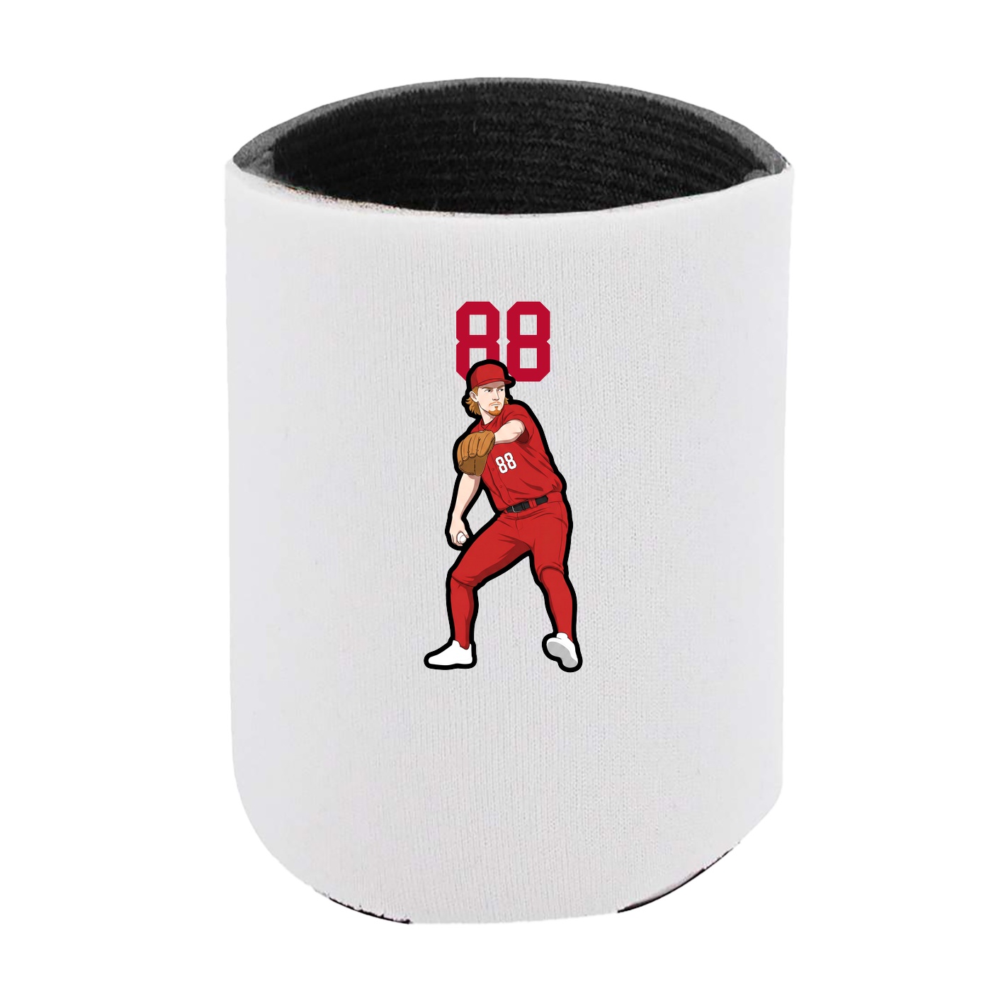 Can Holder — Number Top in White