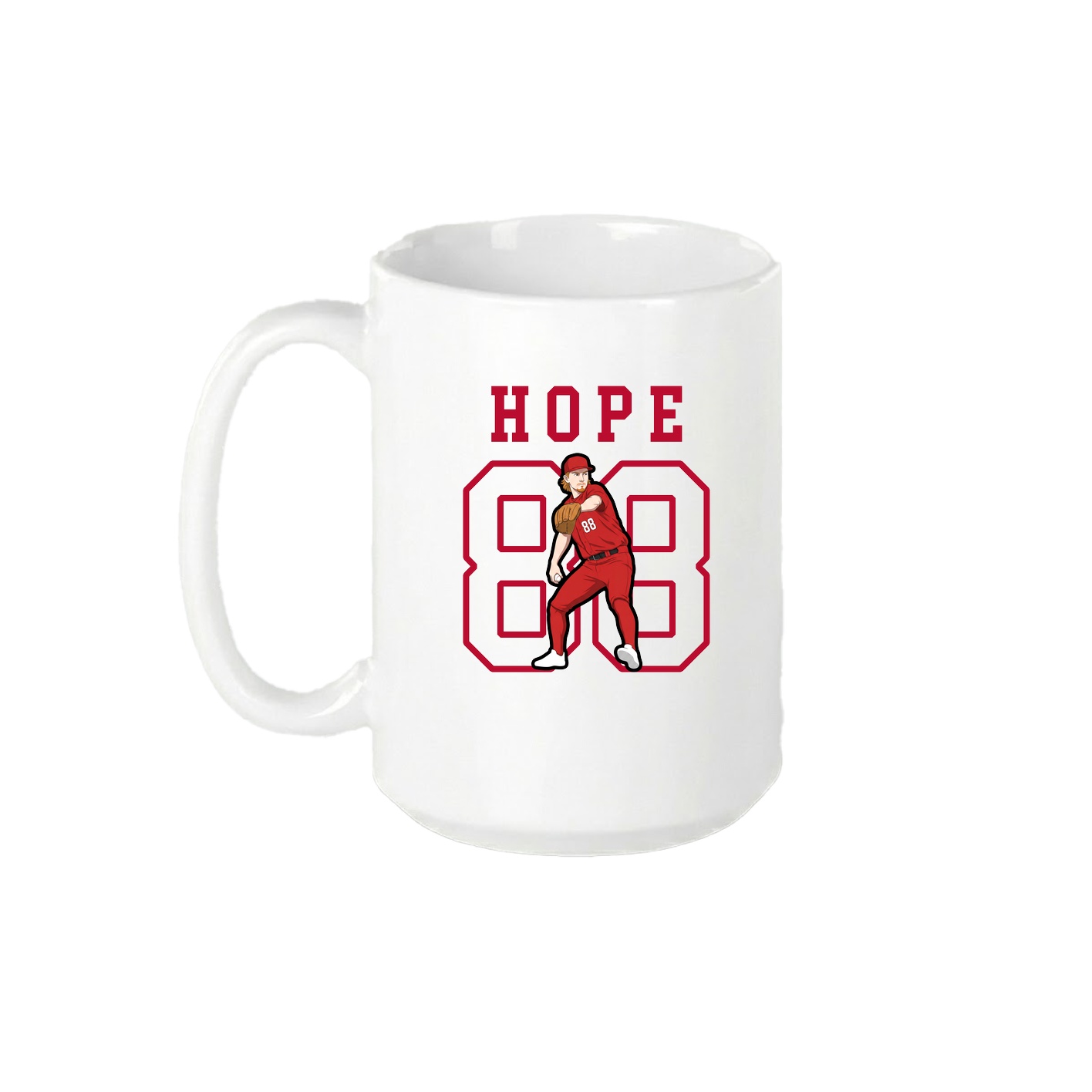 15oz Coffee Mug — Shirsey in White