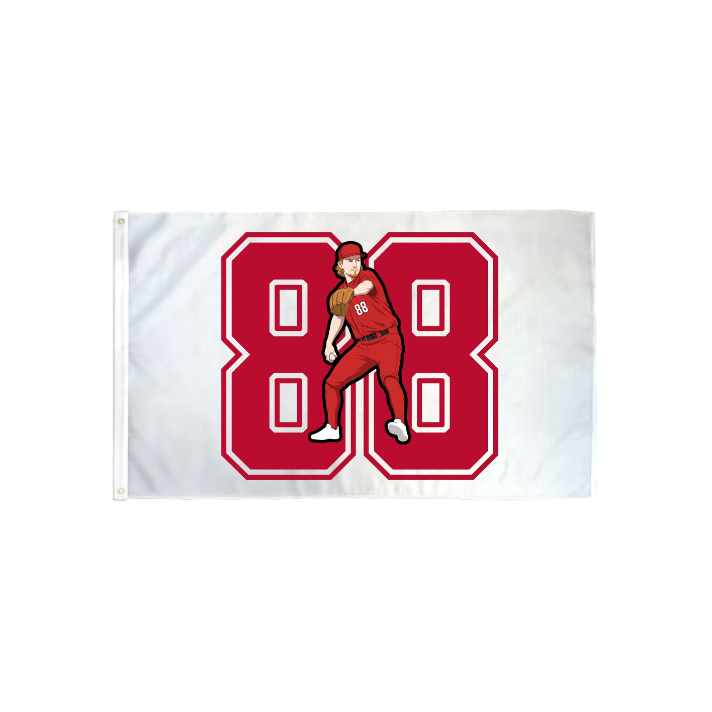 3x5 Flag — Number in Classic
