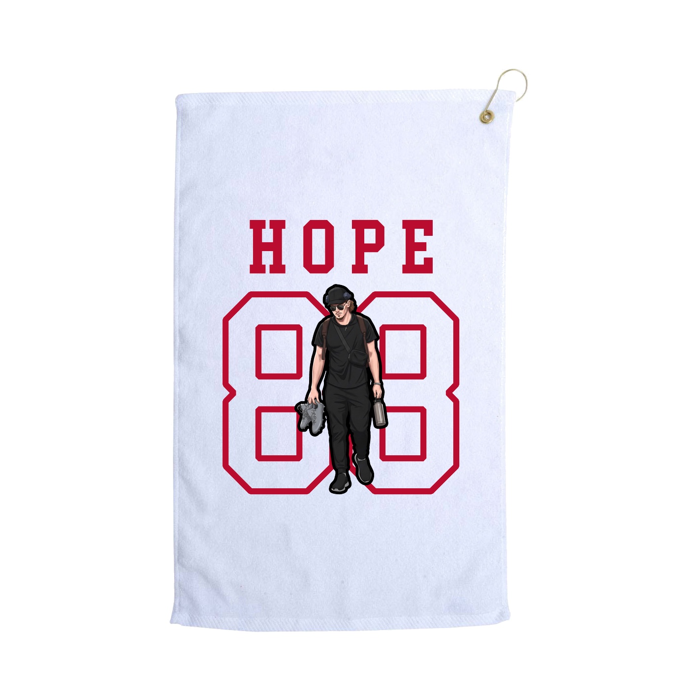 Golf Towel — Shirsey in White