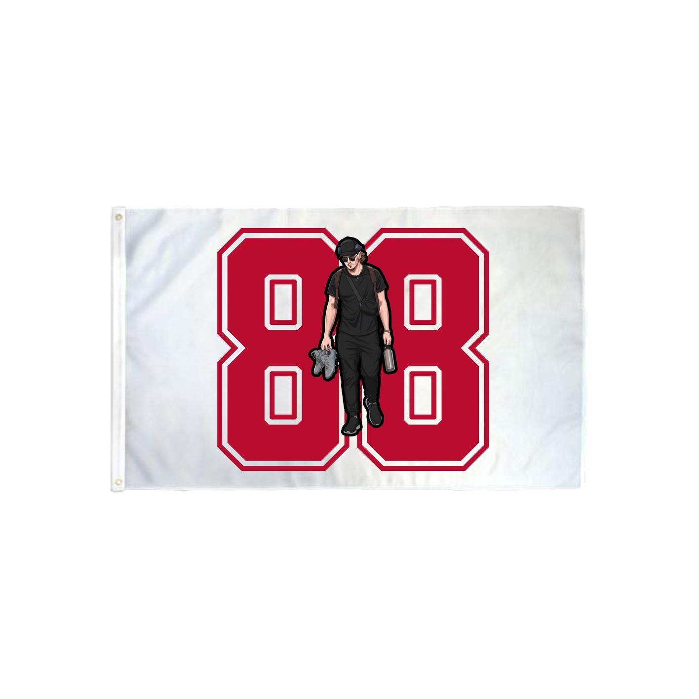 3x5 Flag — Number in Classic