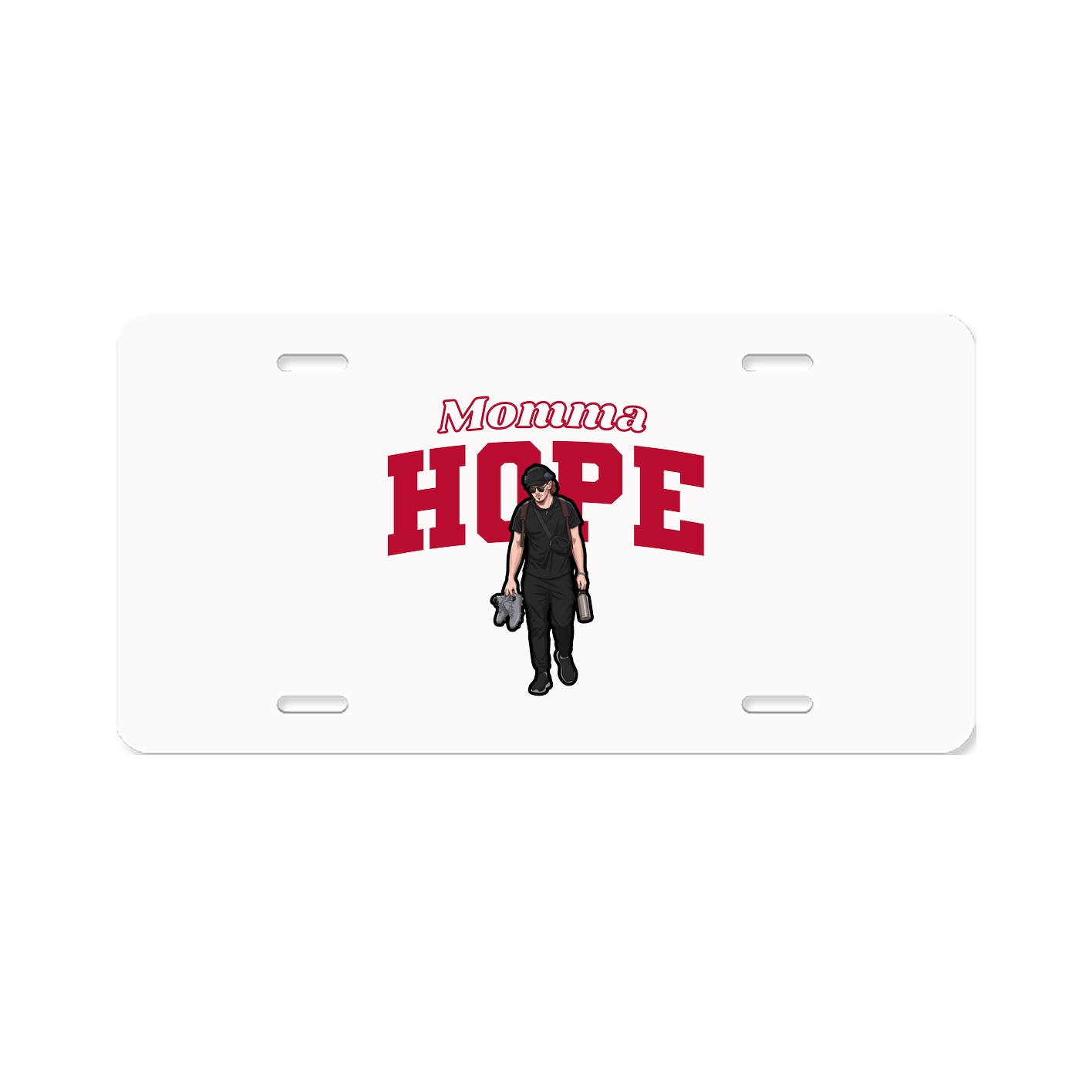 License Plate — Mothers Day Block in Classic
