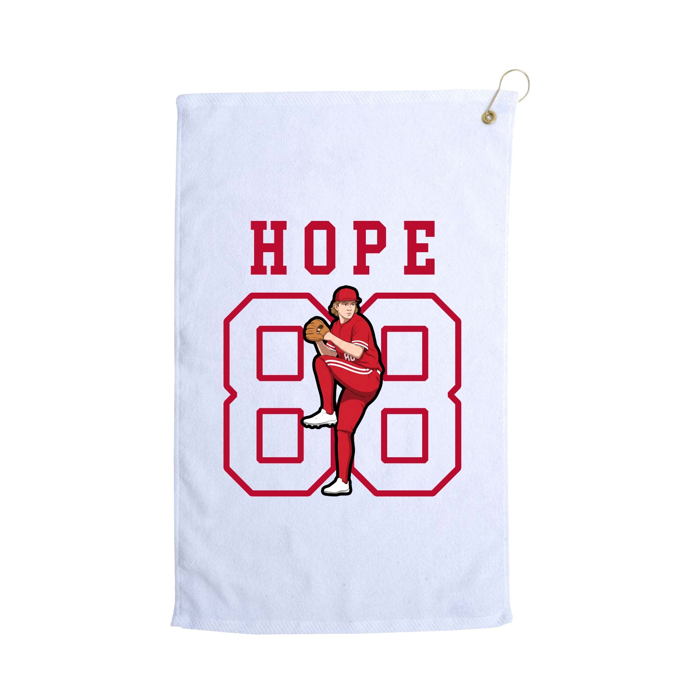Golf Towel — Shirsey in White