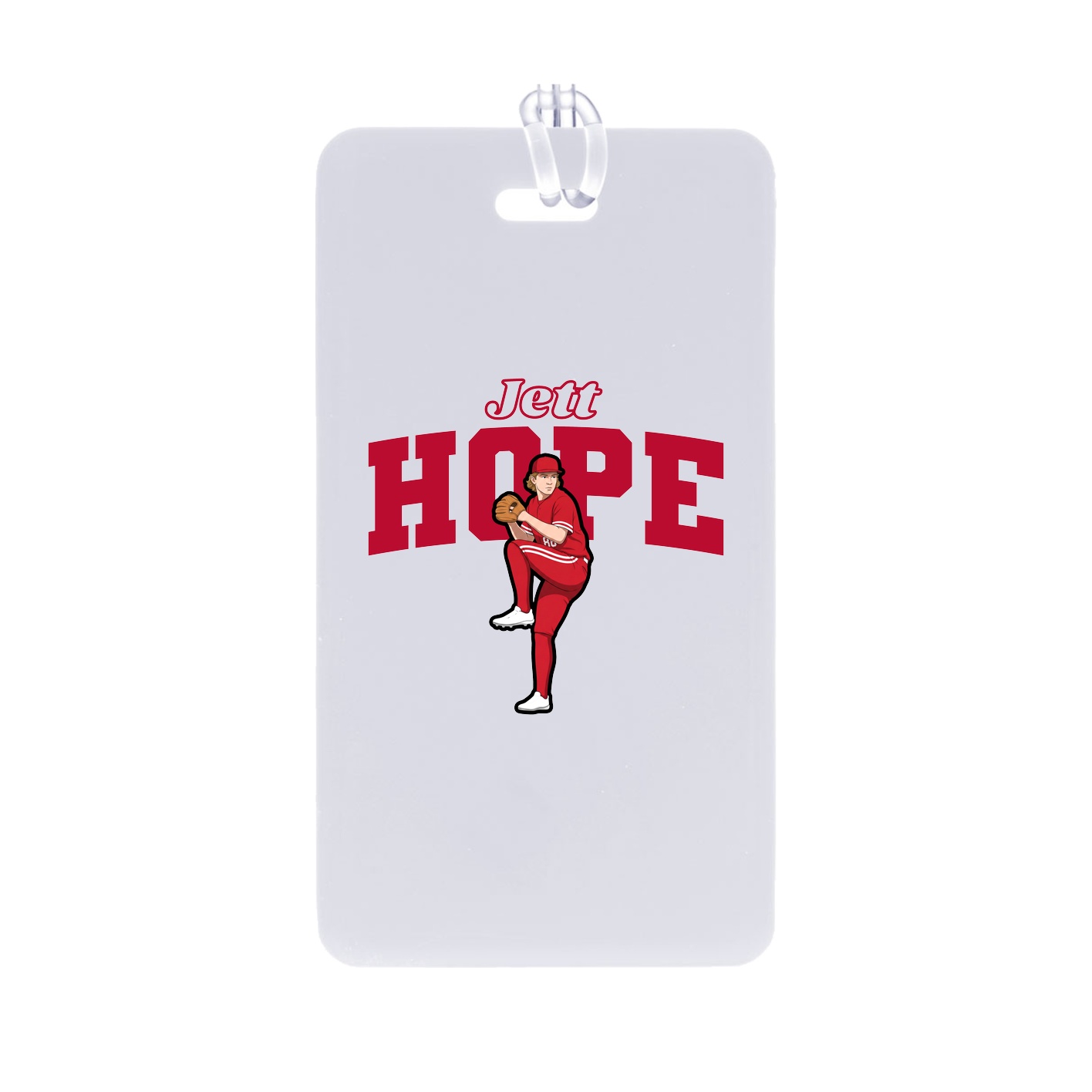 Bag Tag — Name Arch in Classic