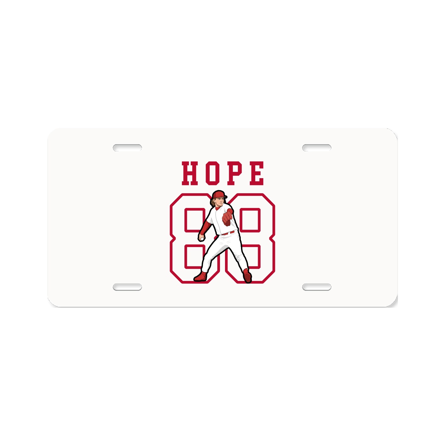 Aluminum License Plate