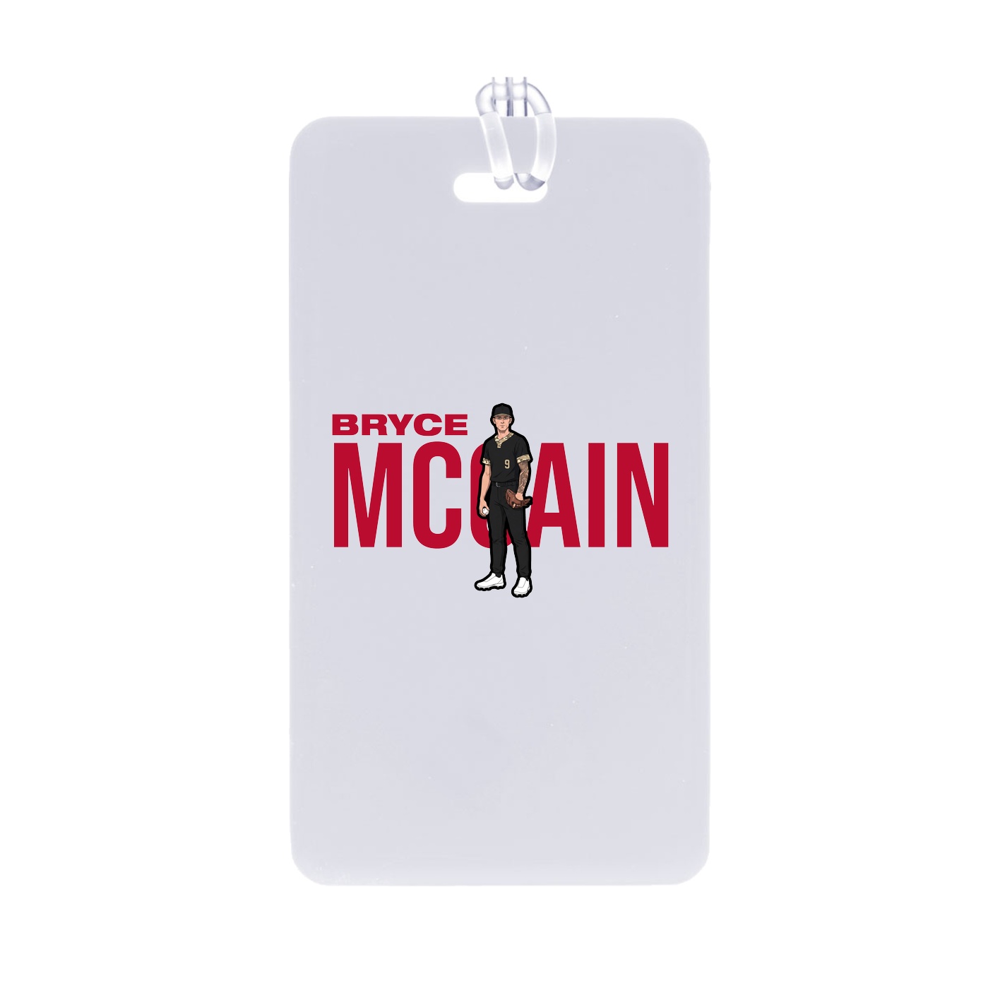Bag Tag — Player Name in Classic