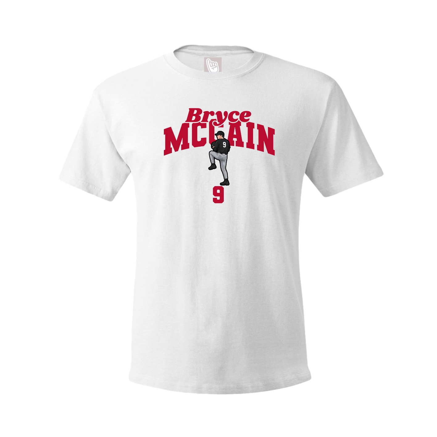 Youth Tee — Signature Arch in White