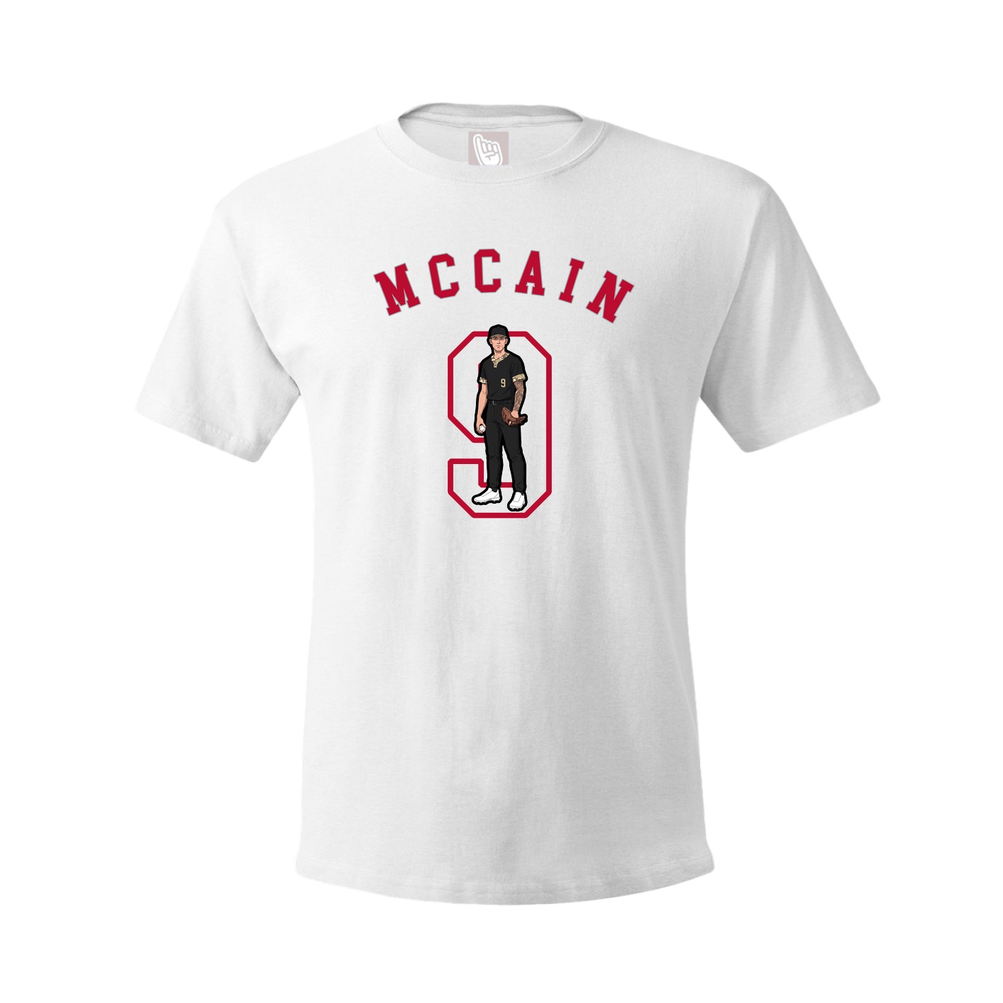Youth Tee — Shirsey Arch in White