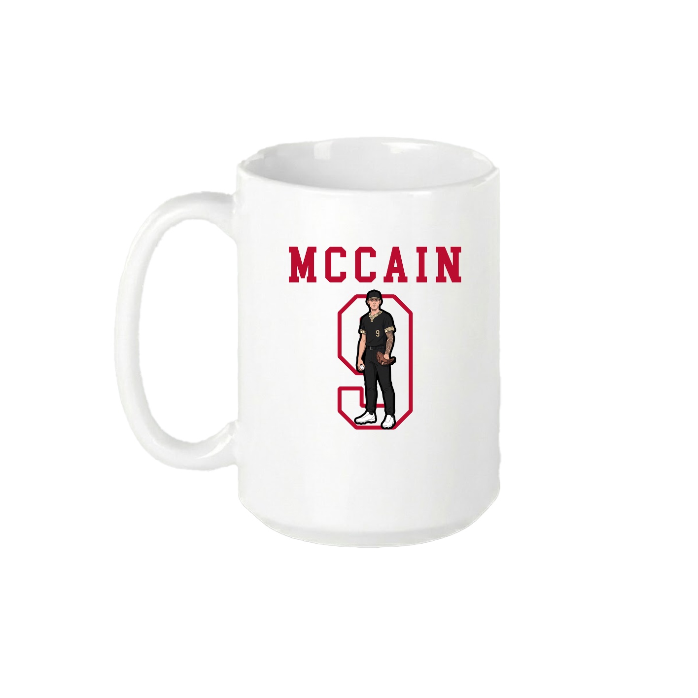 15oz Coffee Mug — Shirsey in White