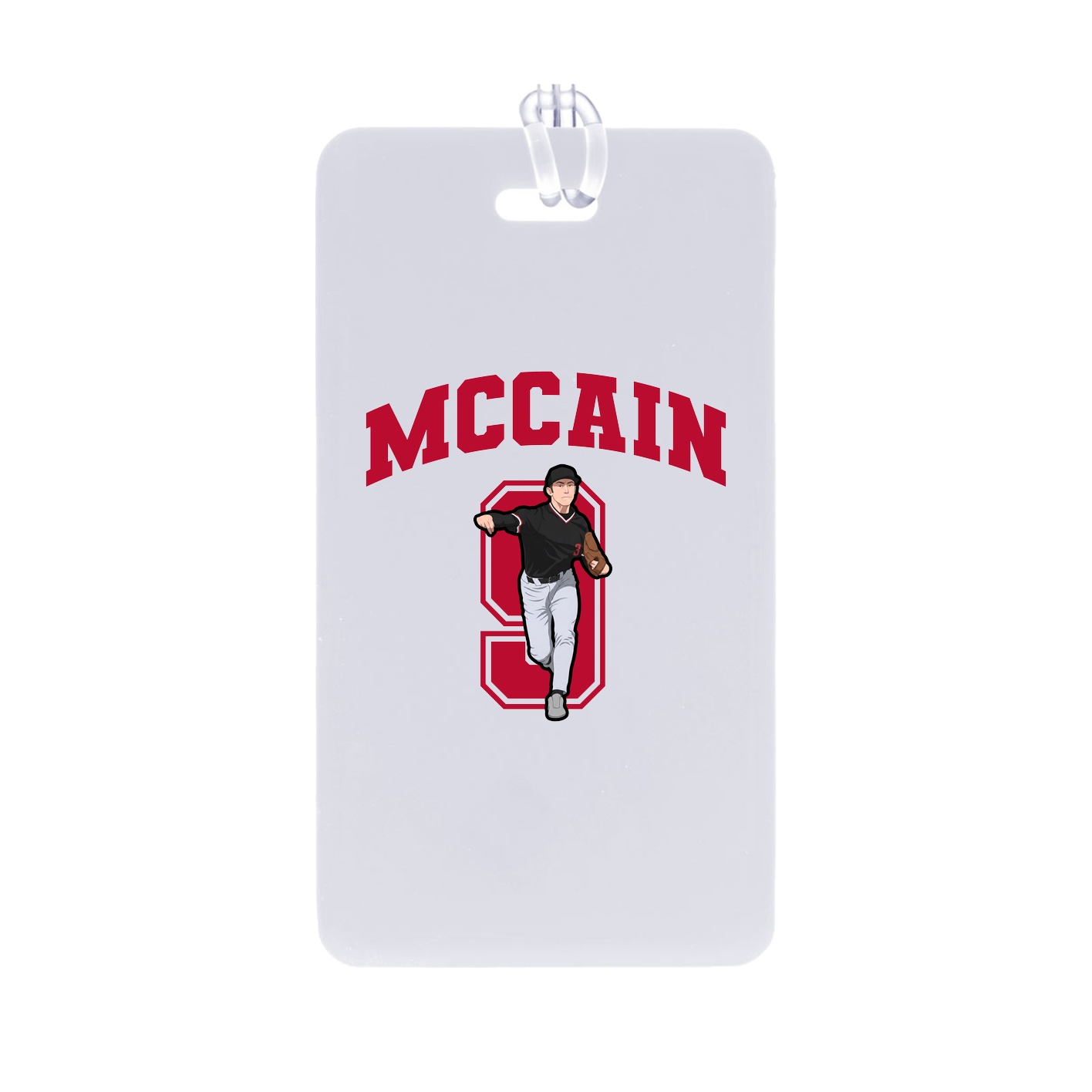 Bag Tag — Number in Classic