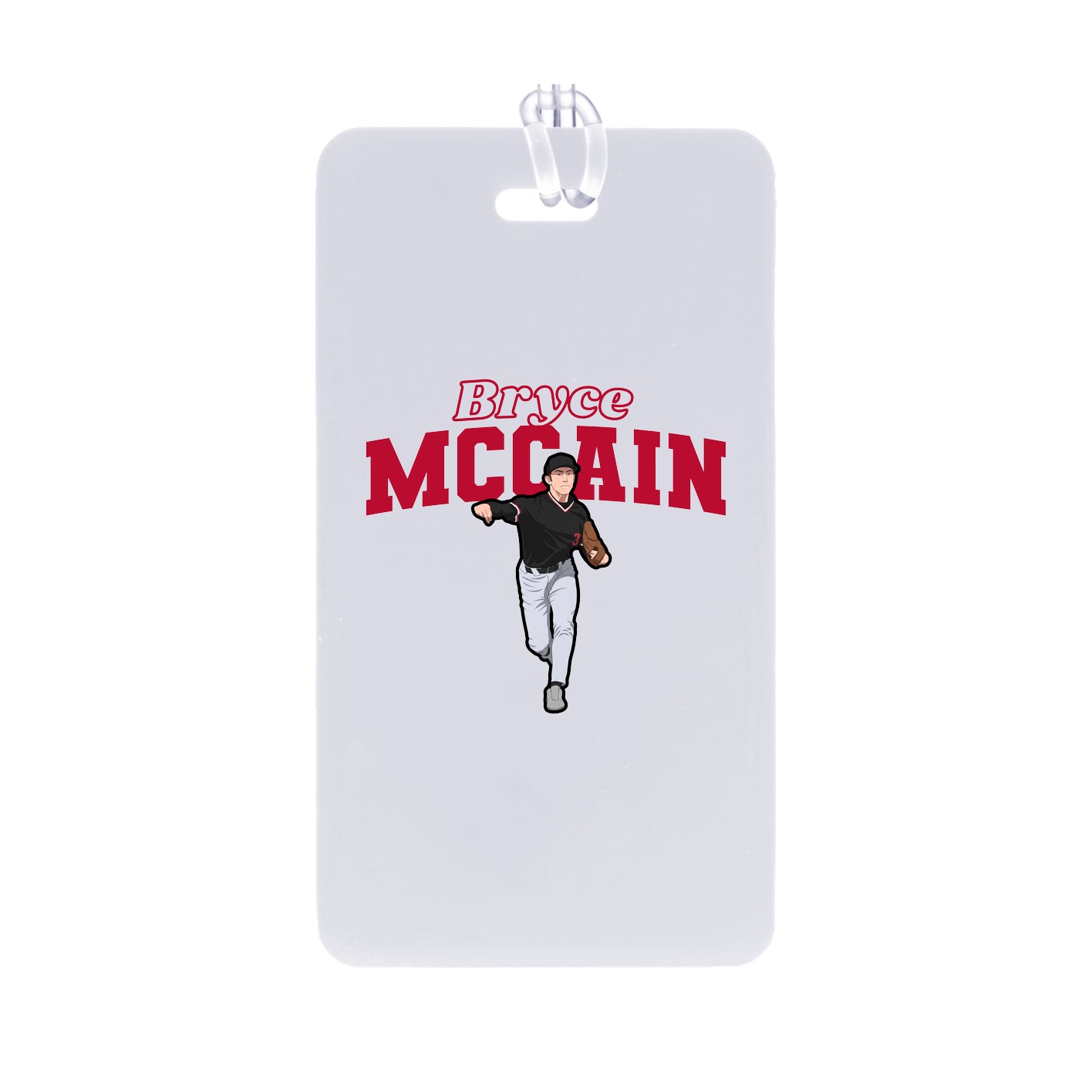 Bag Tag — Name Arch in Classic