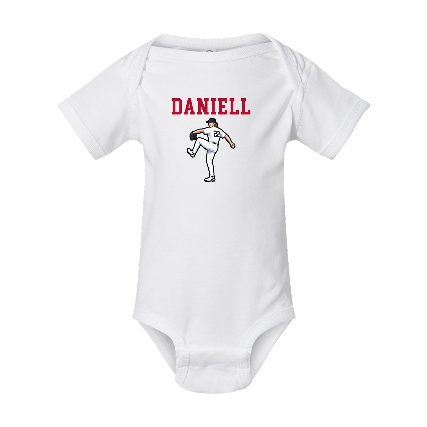 Baby Onesie — Shirsey in White