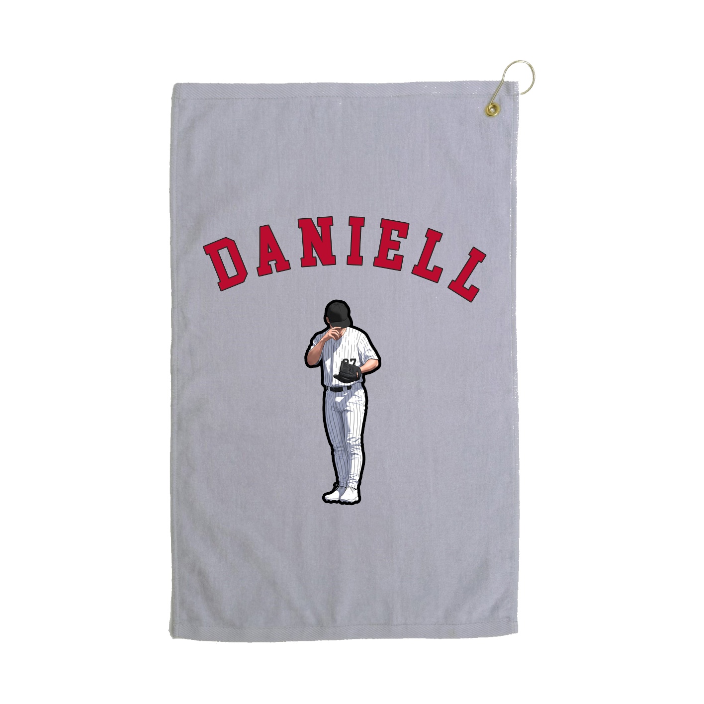 Golf Towel — Shirsey Arch in Grey