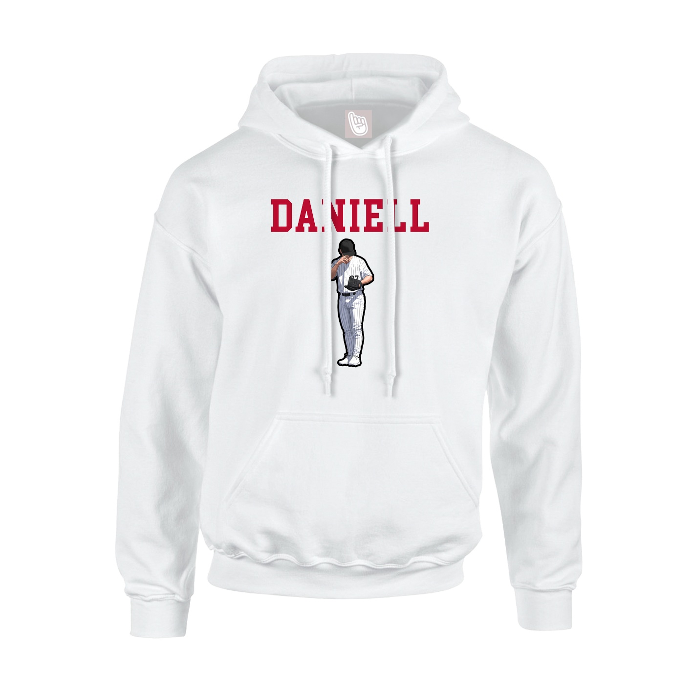 Youth Hoodie — Shirsey in White