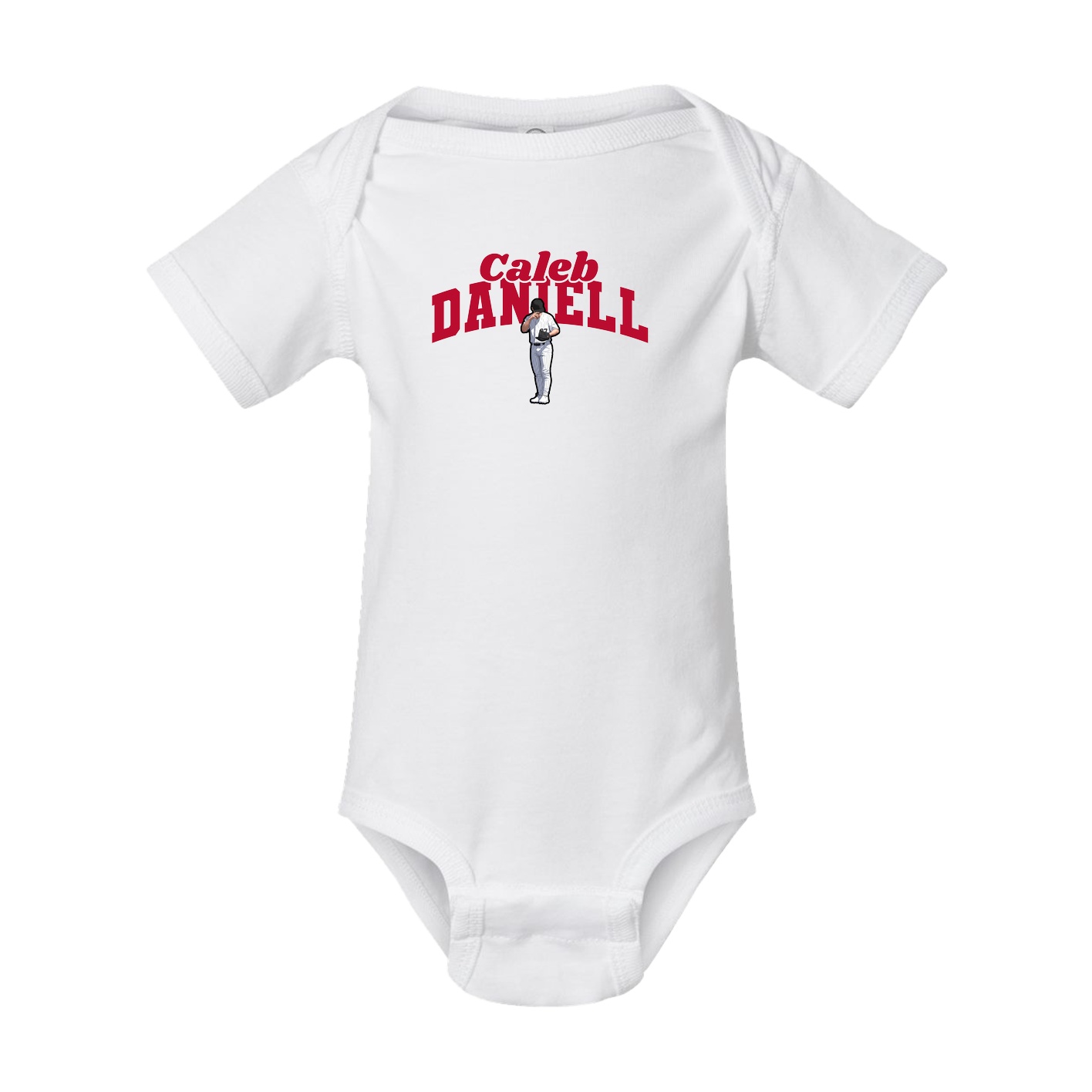 Baby Onesie — Signature Arch in White