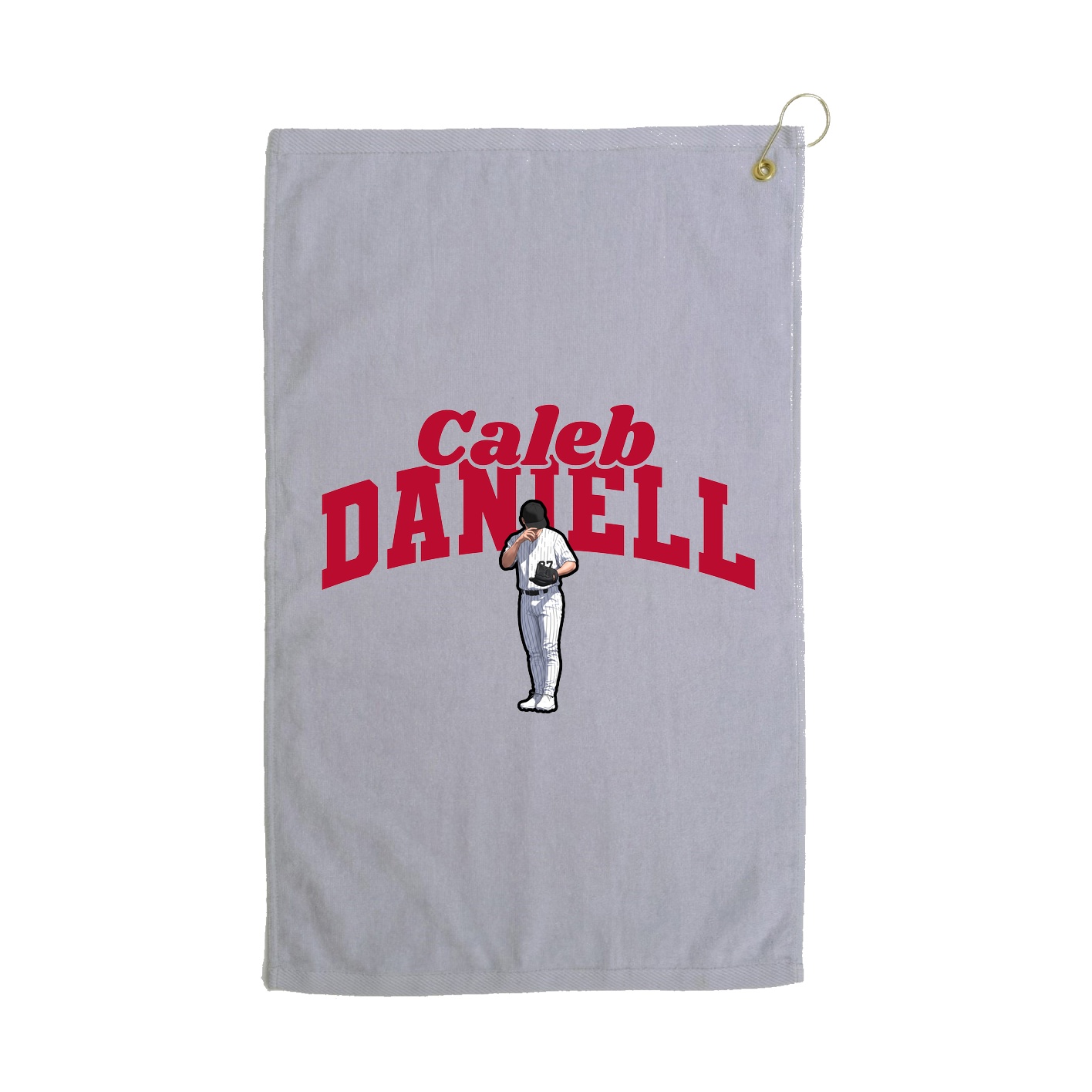 Golf Towel — Signature Arch in Grey