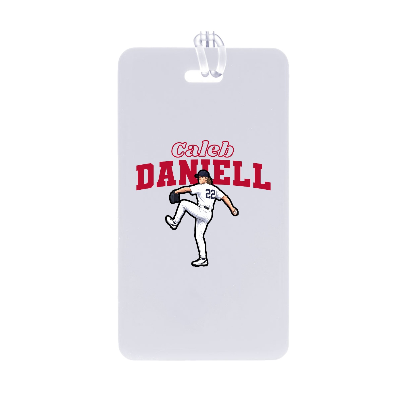 Bag Tag — Name Arch in Classic