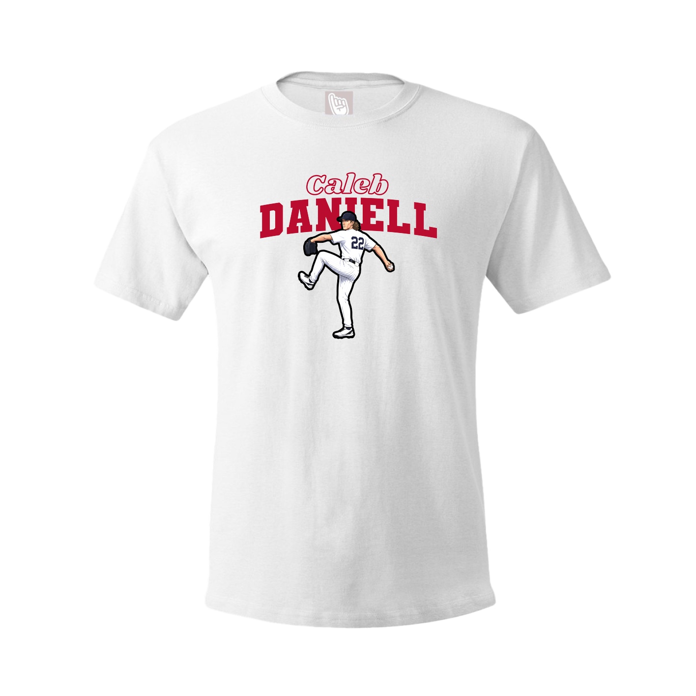 Tee — Name Arch in White