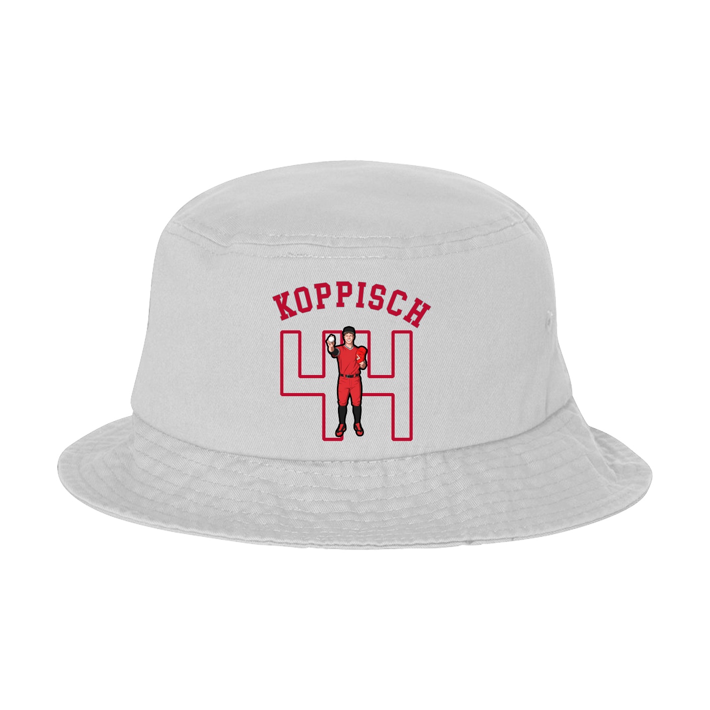Bucket Cap — Shirsey Arch in White