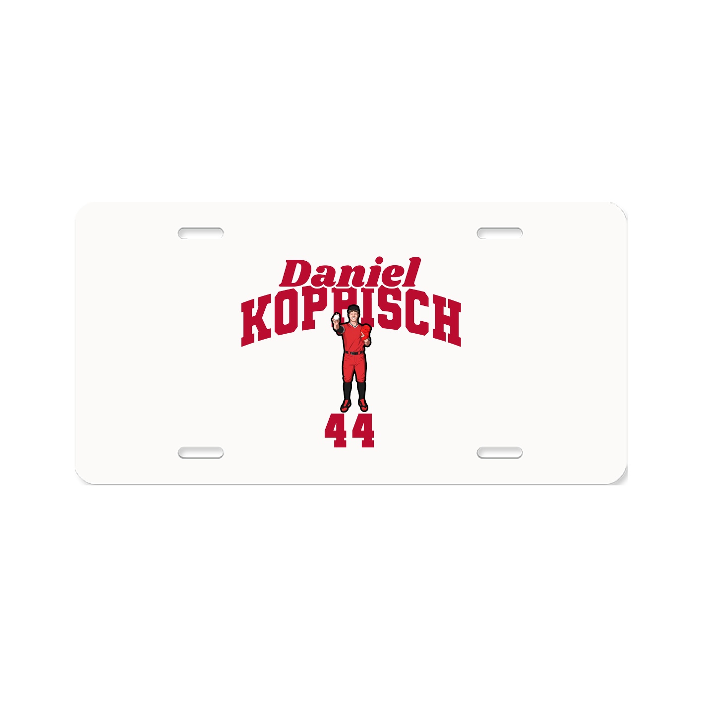License Plate — Signature Arch in Classic