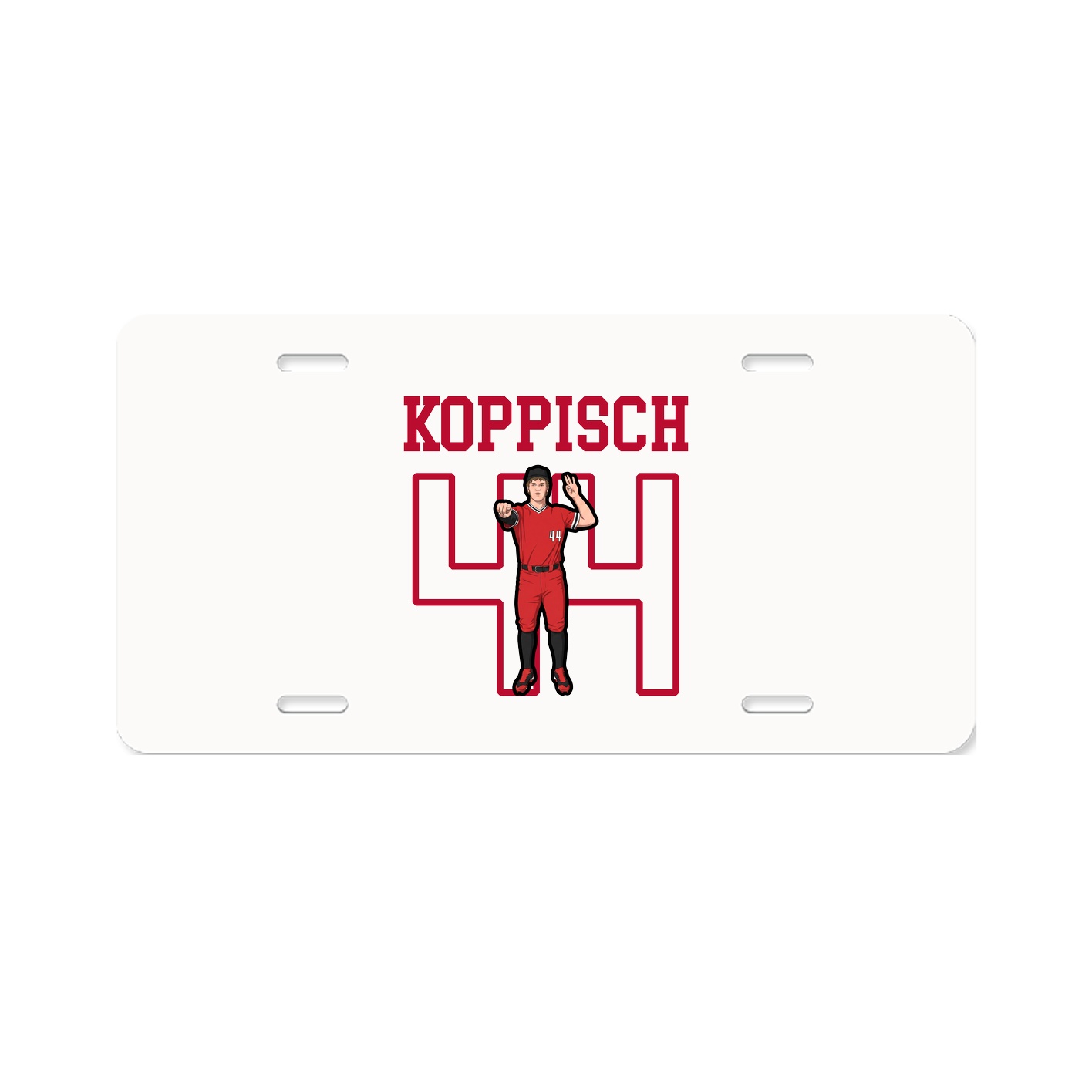 License Plate — Shirsey in Classic