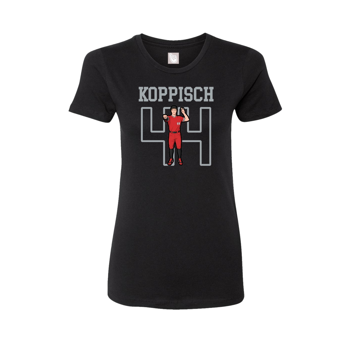 Fitted Women's Tee — Shirsey in Black