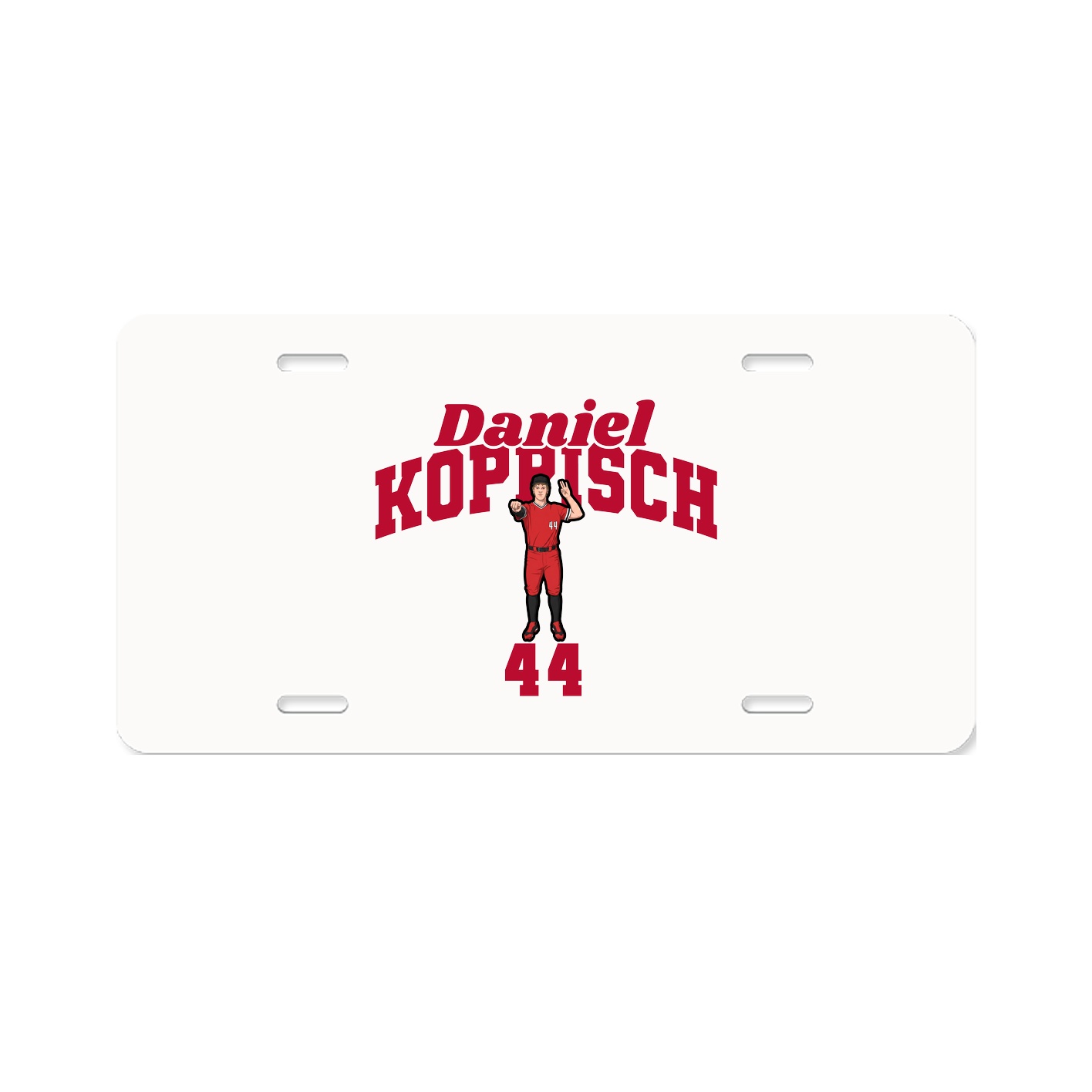 License Plate — Signature Arch in Classic