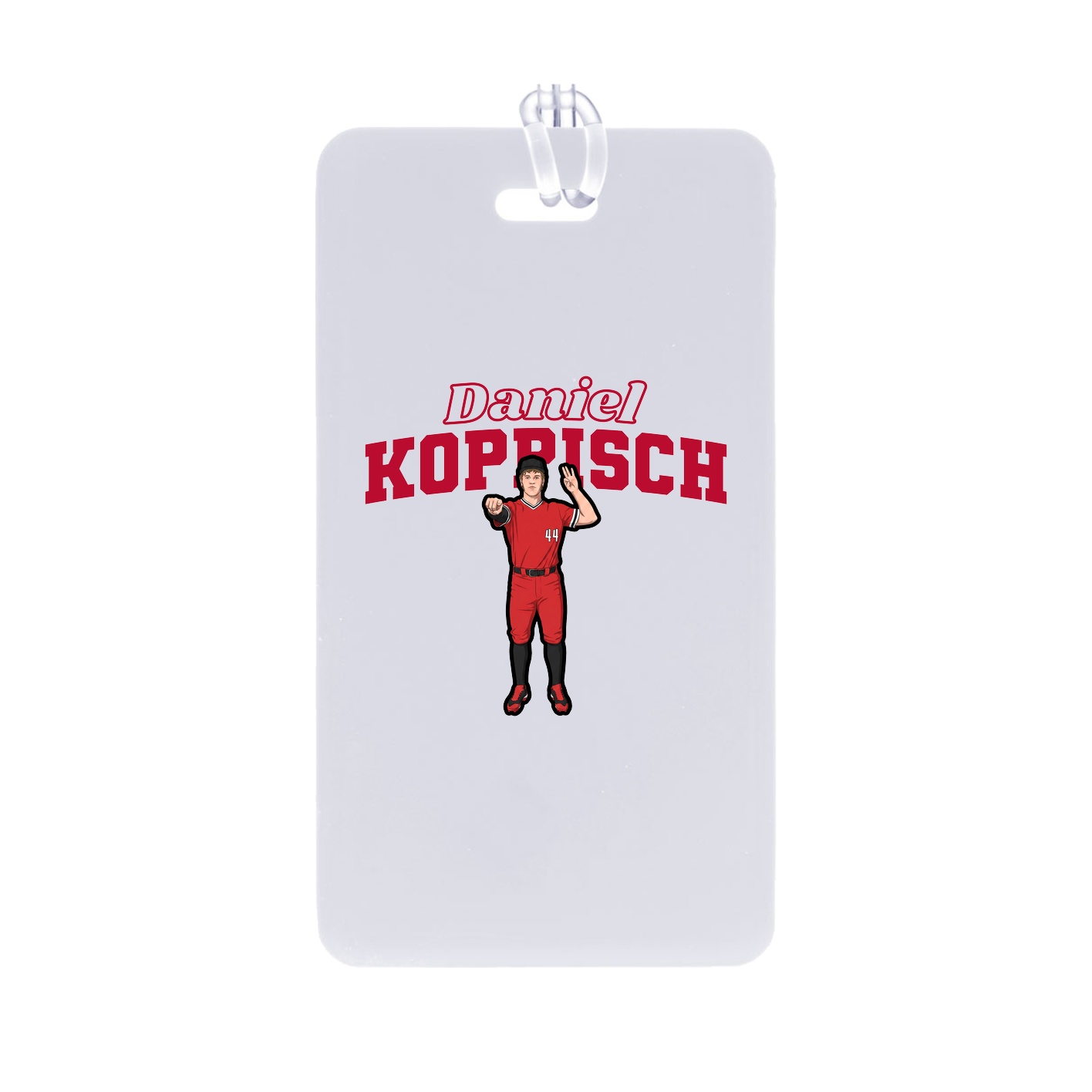 Bag Tag — Name Arch in Classic