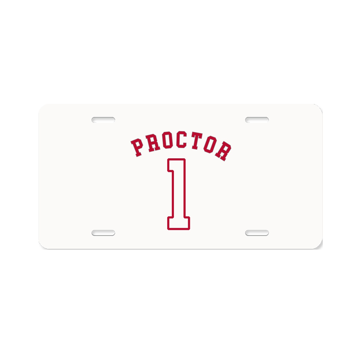 License Plate — Shirsey Arch in Classic