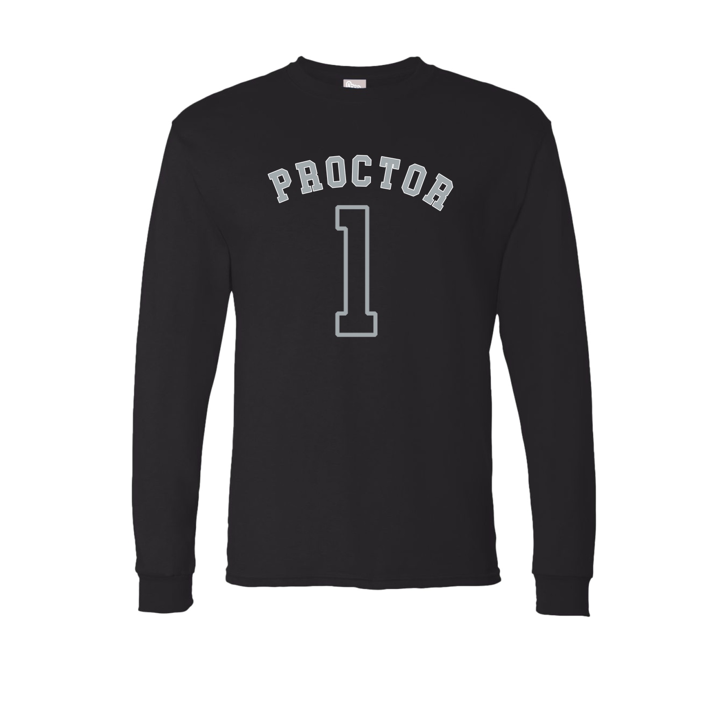 Long Sleeve Tee — Shirsey Arch in Black