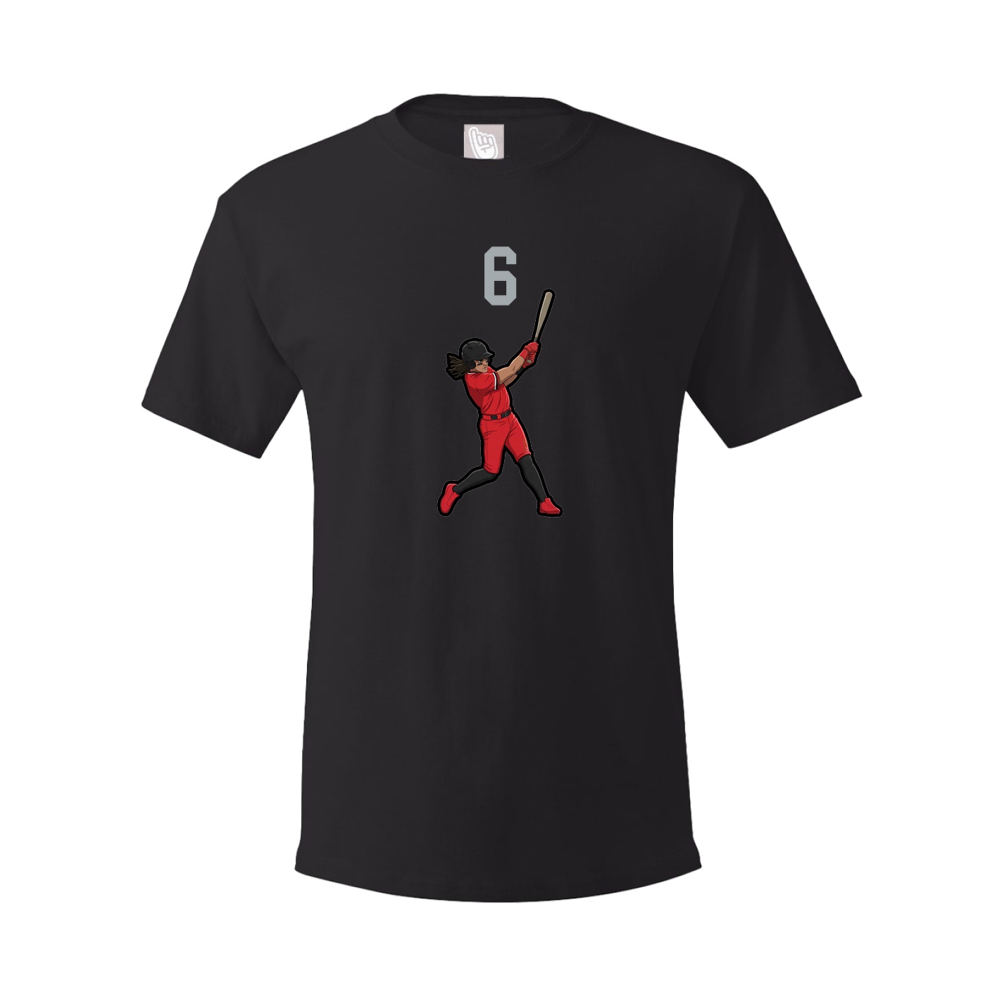 Tee — Number Top in Black