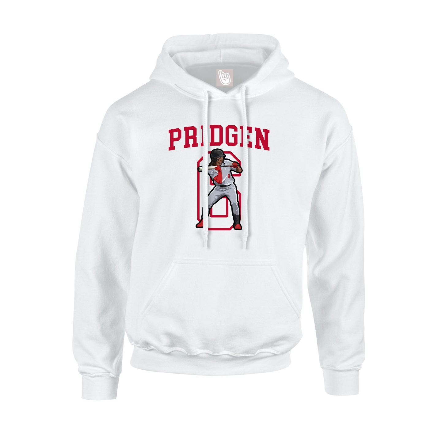 Hoodie — Shirsey in White
