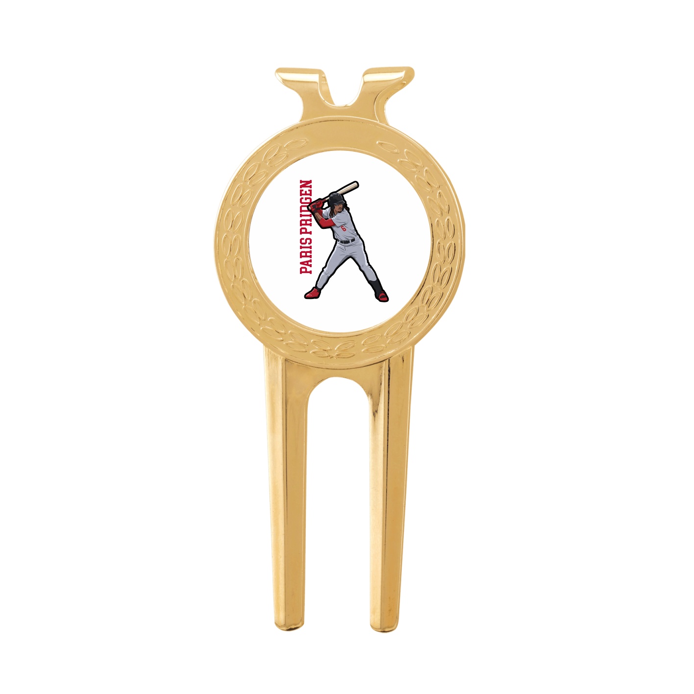 Divot Tool with Ball Marker — Name Vertical in Classic