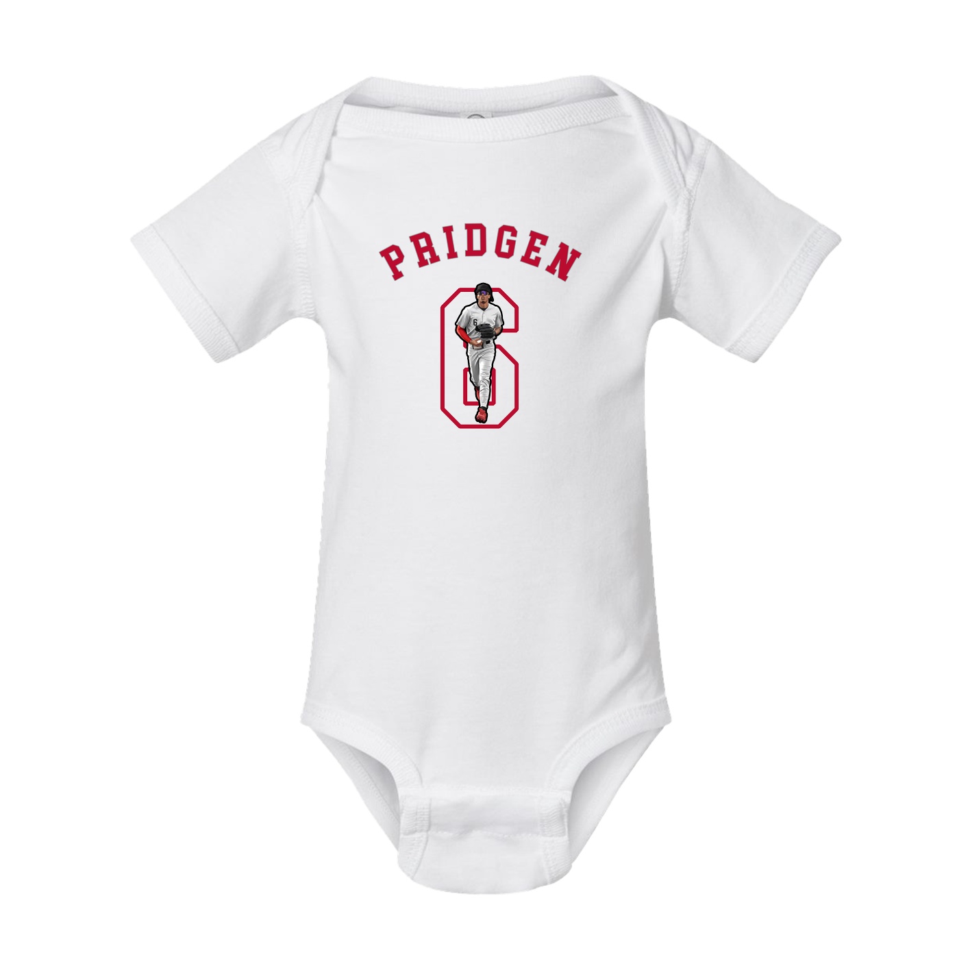 Baby Onesie — Shirsey Arch in White