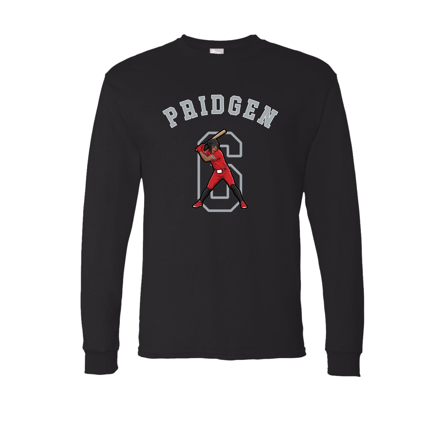 Long Sleeve Tee — Shirsey Arch in Black