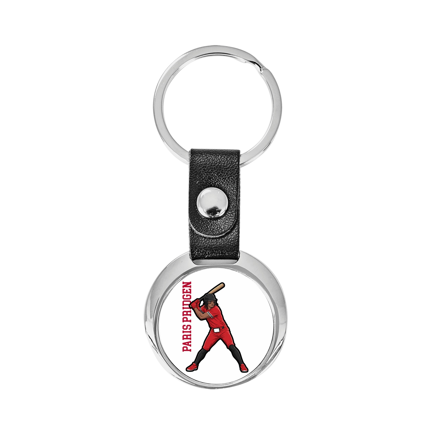 Key Chain — Name Vertical in Classic