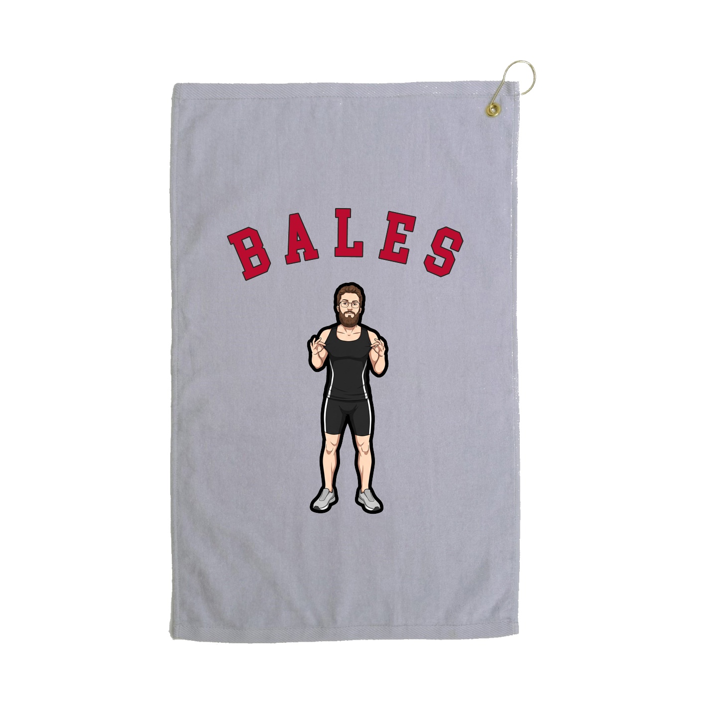Golf Towel — Classic in Grey