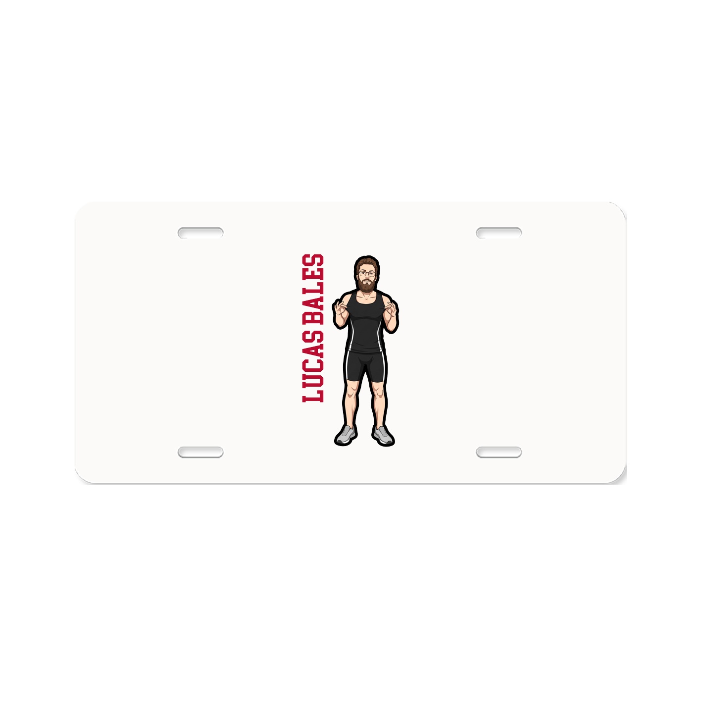 Aluminum License Plate
