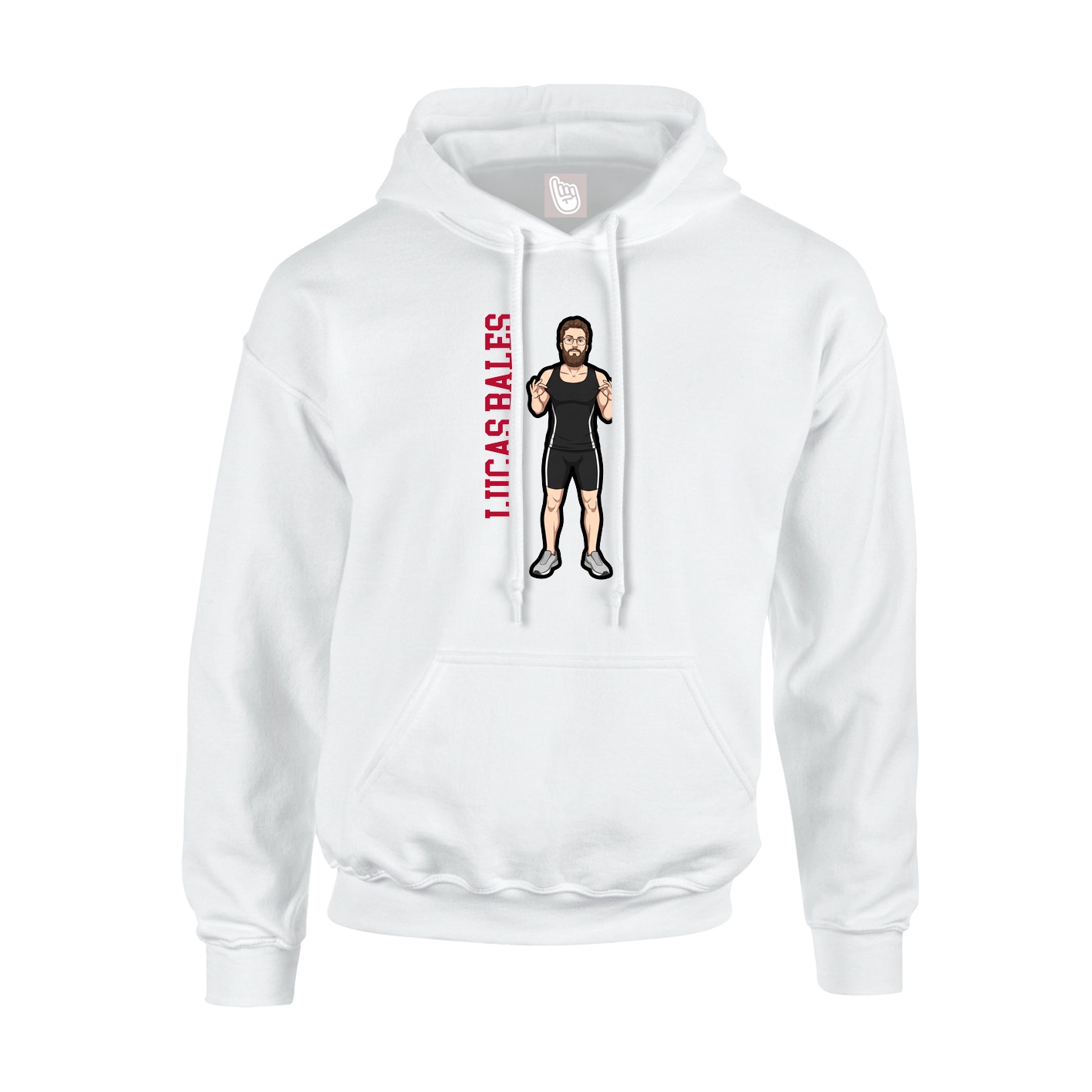 Hoodie — Classic in White