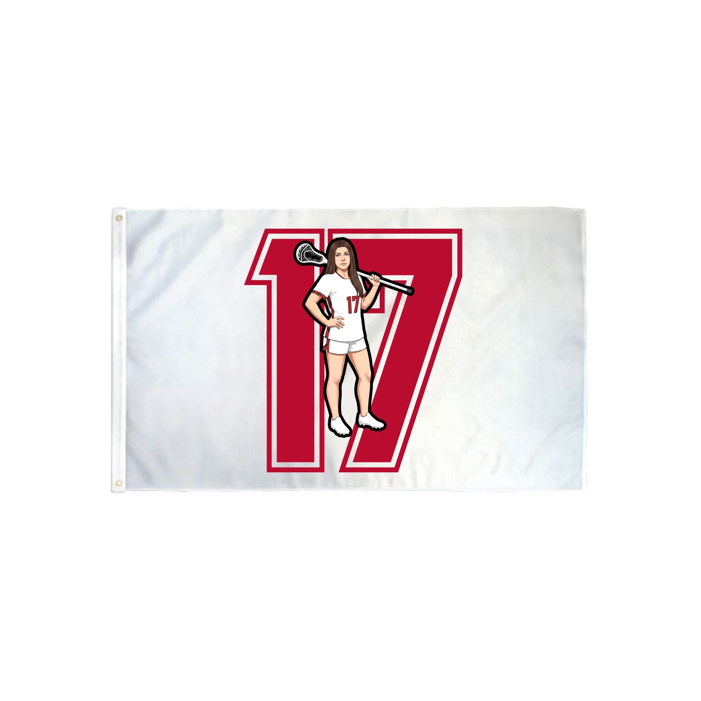 3x5 Flag — Number in Classic