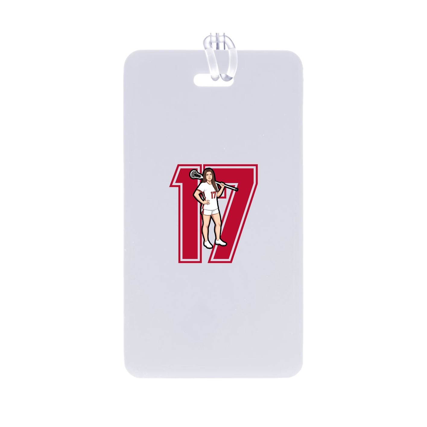 Bag Tag — Number in Classic