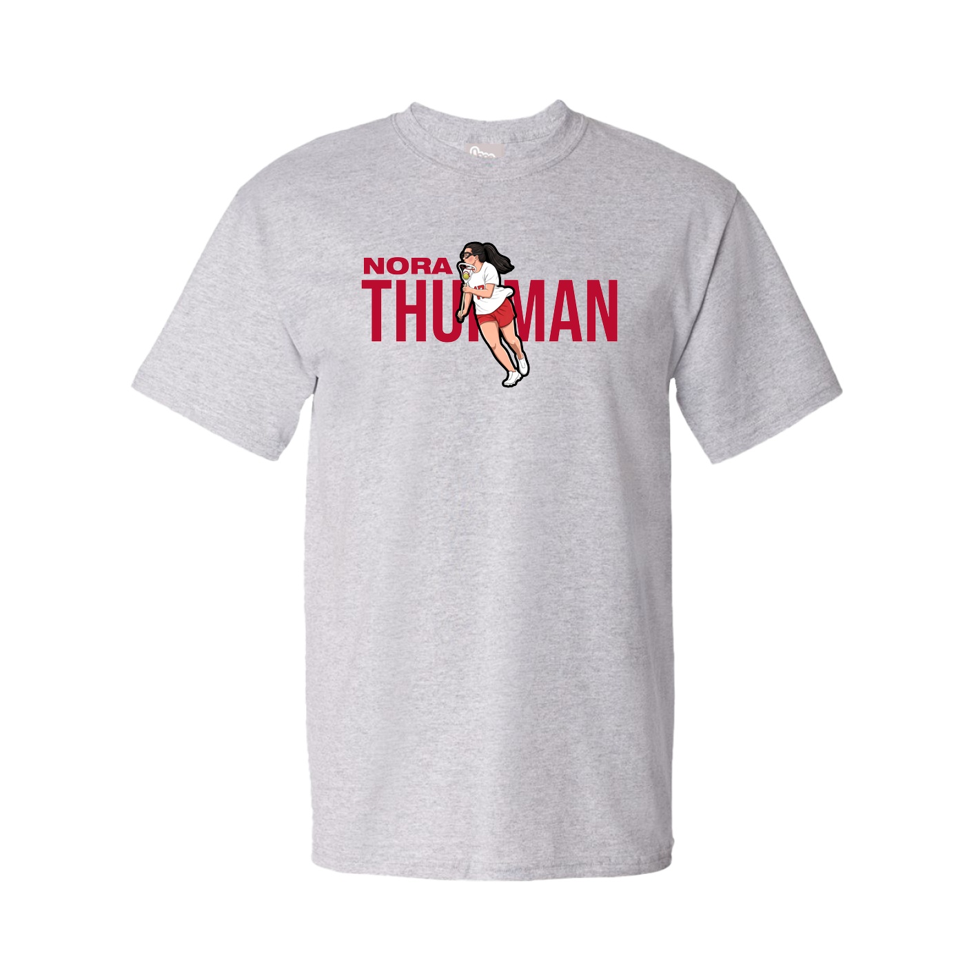 Youth Tee — Player Name in Grey